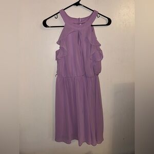 Amy Byer Purple Dress Size Small